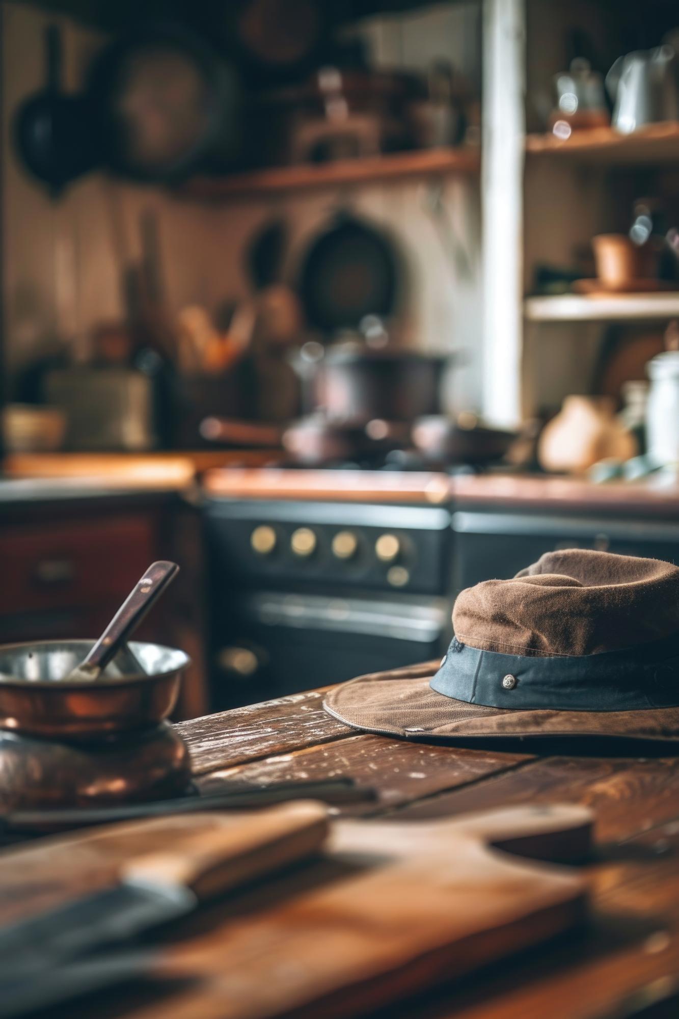 Interior of an artisanal cooking studio